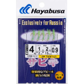 Сабики Hayabusa тип HS432, спецзаказ RB (0,90м, отводной -2см), флюорокарбон